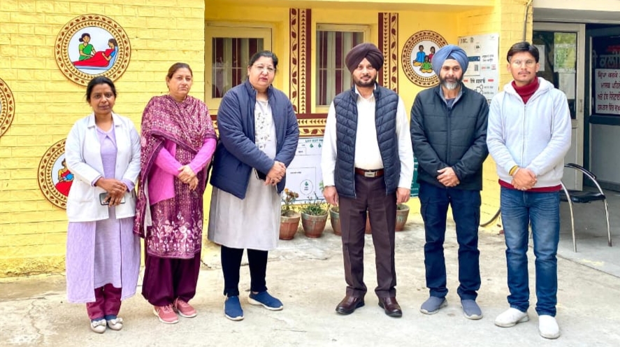 ਜਿਲ੍ਹਾਂ  ਟੀਕਾਕਰਨ ਅਫ਼ਸਰ ਵਲੋਂ ਪੋਸੀ ਬਲਾਕ ਦੀ ਅਚਨਚੇਤ ਚੈਕਿੰਗ।